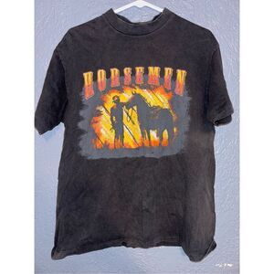 Vintage Single Stitch horseman tshirt